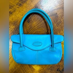 Tig and Co turquoise leather purse